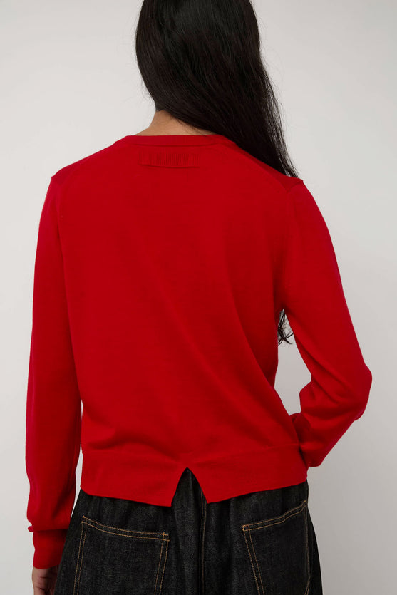 Sayaka Davis Compact Cardigan in Red