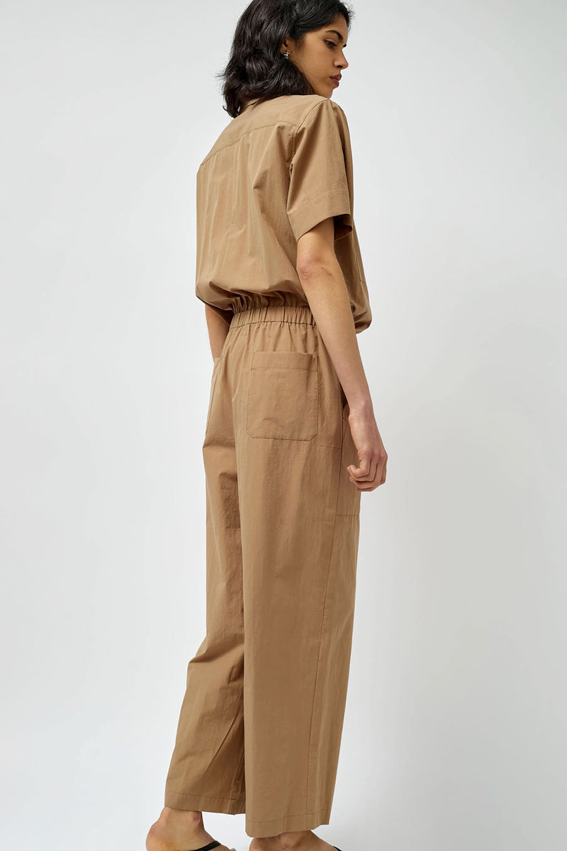 Sayaka Davis Coverall in Tan Brown