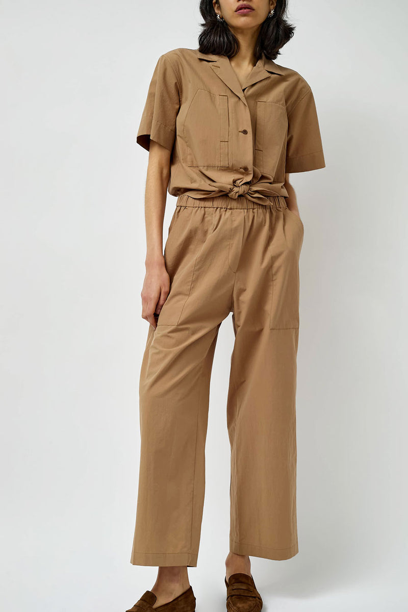 Sayaka Davis Coverall in Tan Brown