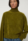 Sayaka Davis Highneck Sweater in Pickle