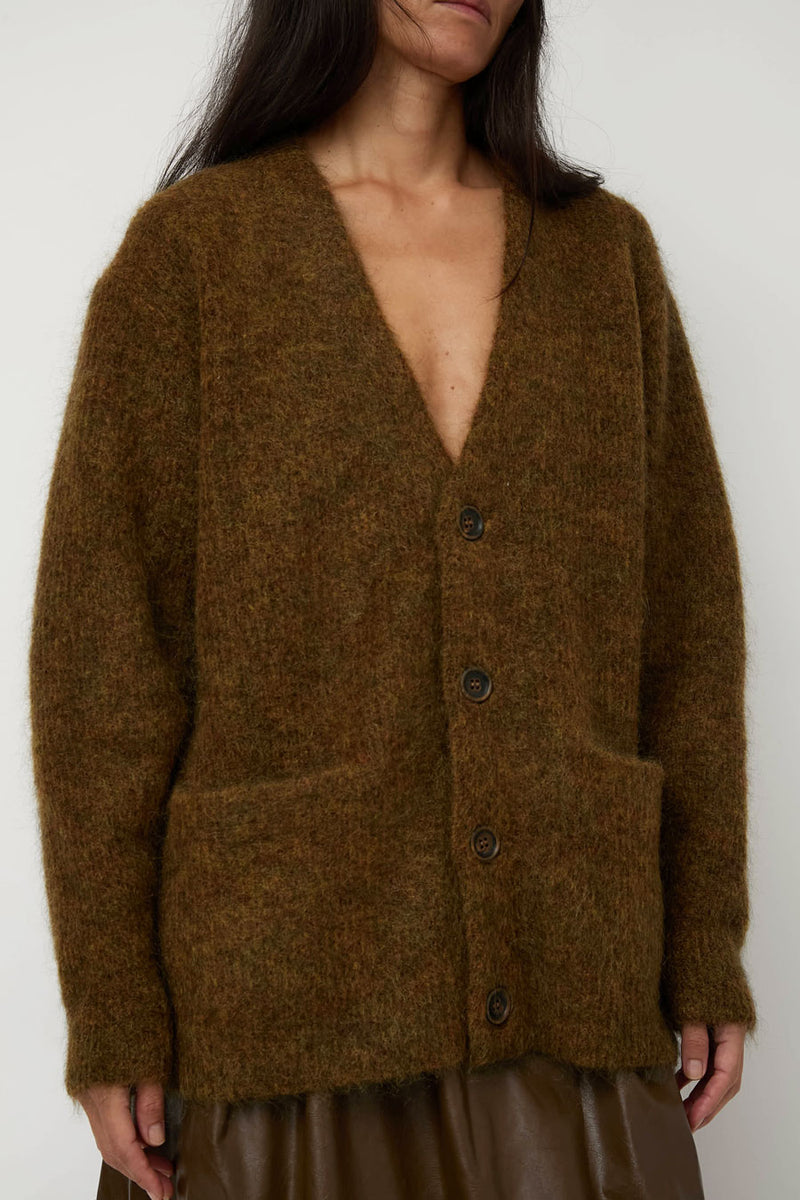 Sayaka Davis Mohair Cardigan in Spices