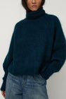 Sayaka Davis Mohair Highneck in Midnight Blue