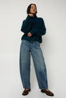 Sayaka Davis Mohair Highneck in Midnight Blue