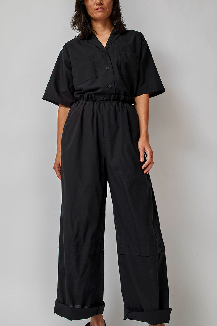 SAYAKA DAVIS/OPEN COLLAR JUMPSUITS XS - www.tigerwingz.com