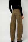 Sayaka Davis Barrel Denim Pants in Mocha