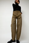 Sayaka Davis Barrel Denim Pants in Mocha