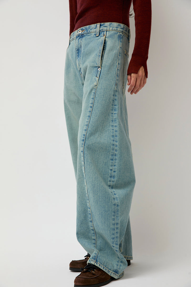 Sayaka Davis Barrel Denim in Vintage Blue