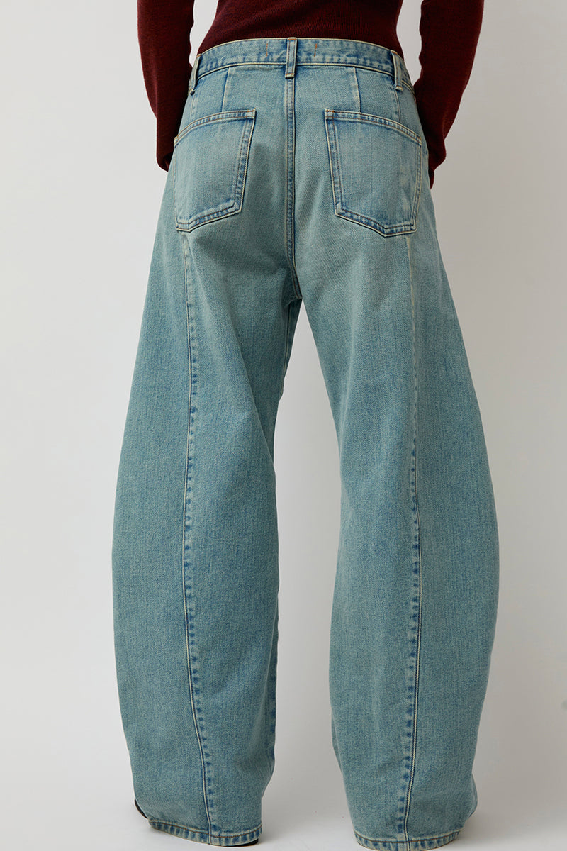 Sayaka Davis Barrel Denim in Vintage Blue