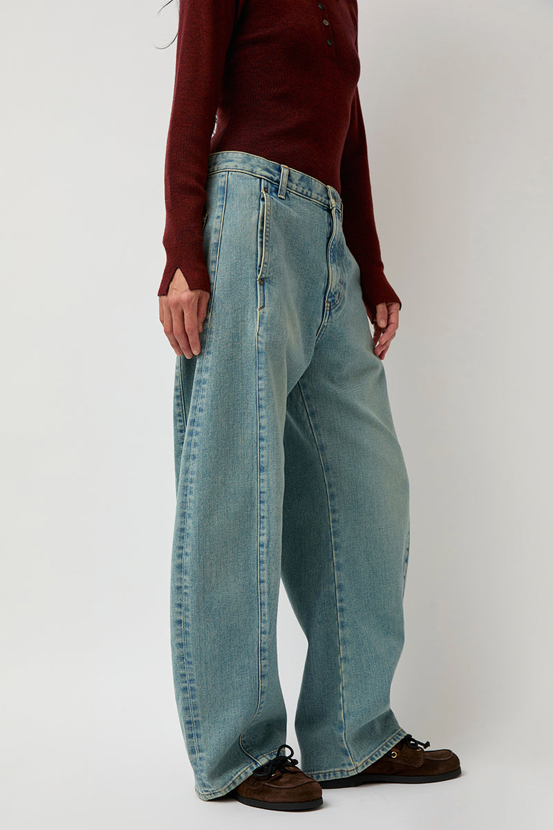 Sayaka Davis Barrel Denim in Vintage Blue