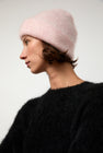 Sayaka Davis Brushed Mohair Beanie in Blush