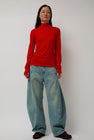 Sayaka Davis Mockneck Tee in Red