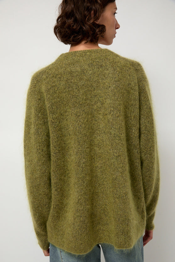 Sayaka Davis Mohair Cardigan in Matcha