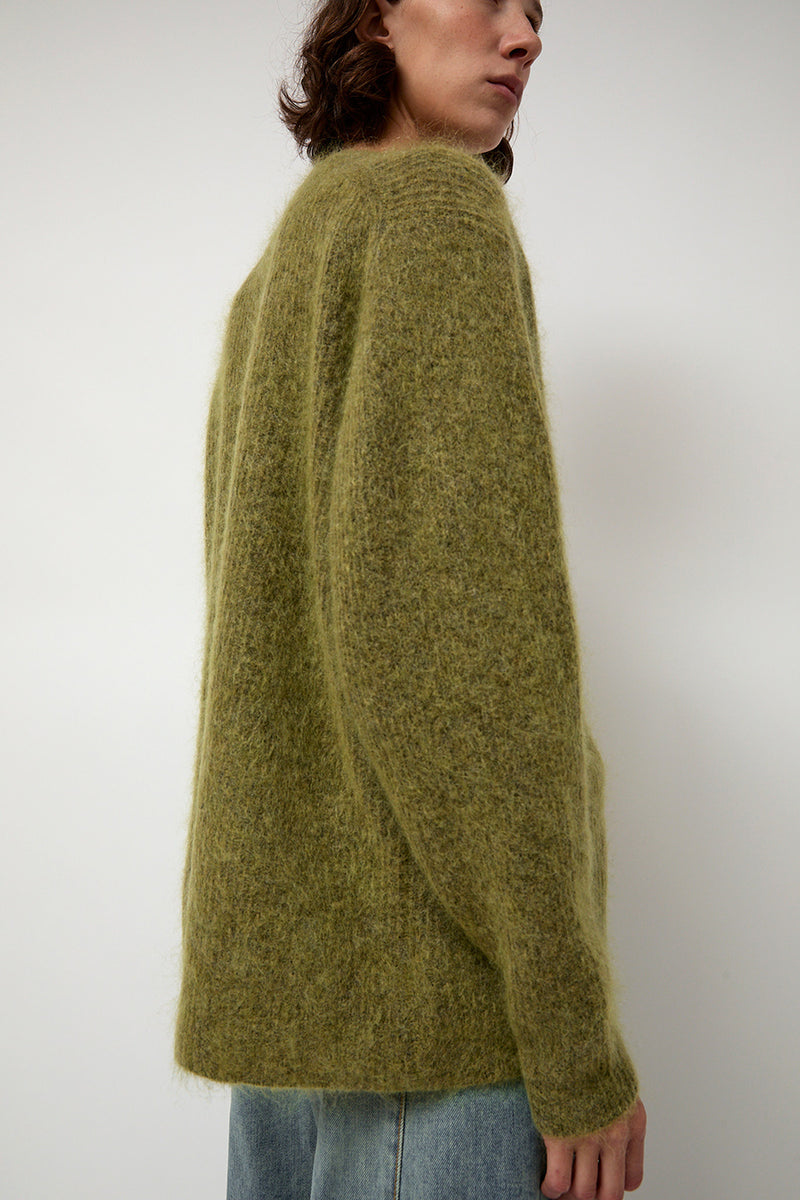 Sayaka Davis Mohair Cardigan in Matcha