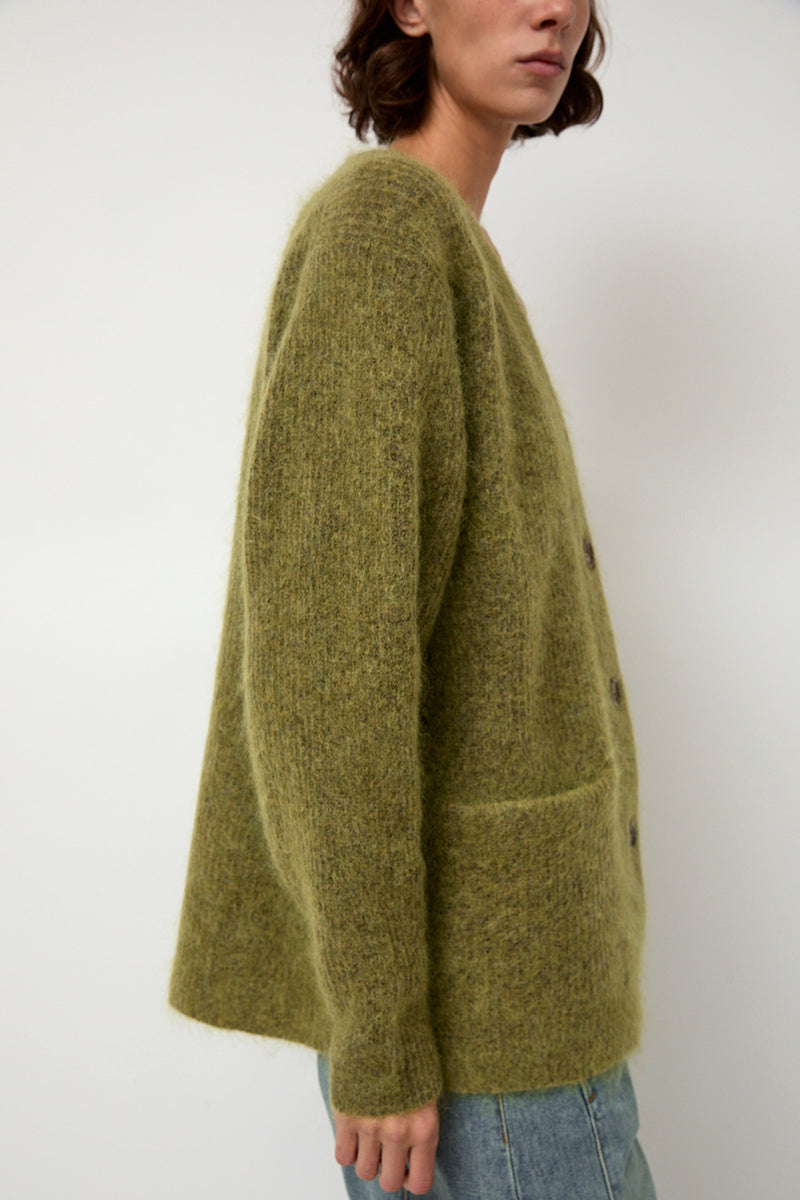 Sayaka Davis Mohair Cardigan in Matcha