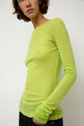 Sayaka Davis Sheer Long Sleeve in Wasabi