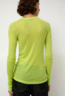 Sayaka Davis Sheer Long Sleeve in Wasabi