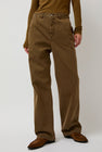 Sayaka Davis Straight Leg Denim in Brown