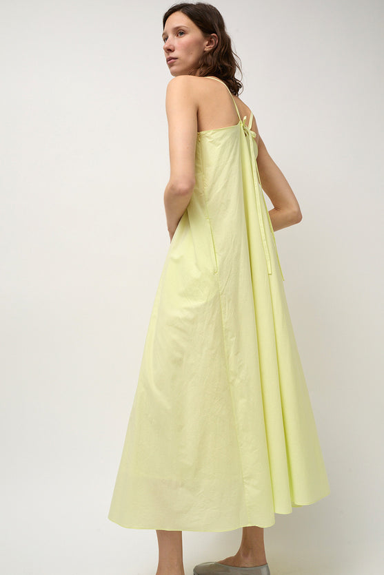 Sayaka Davis Strappy Dress in Soft Lime