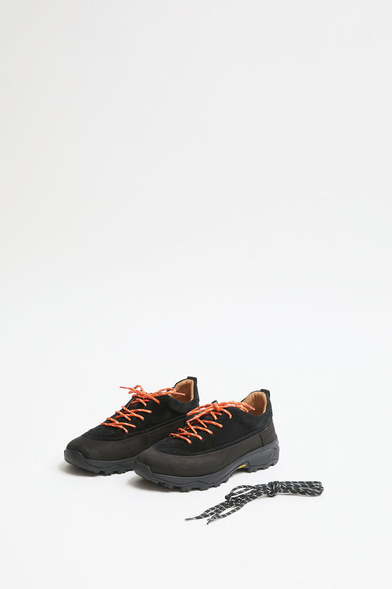 Sesa Aberdeen Shoe in Black Hole