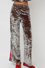 Simone Wild Stripe Pants in Rosewood