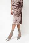 Simone Wild Mesh Frill Ankle Socks in Fango
