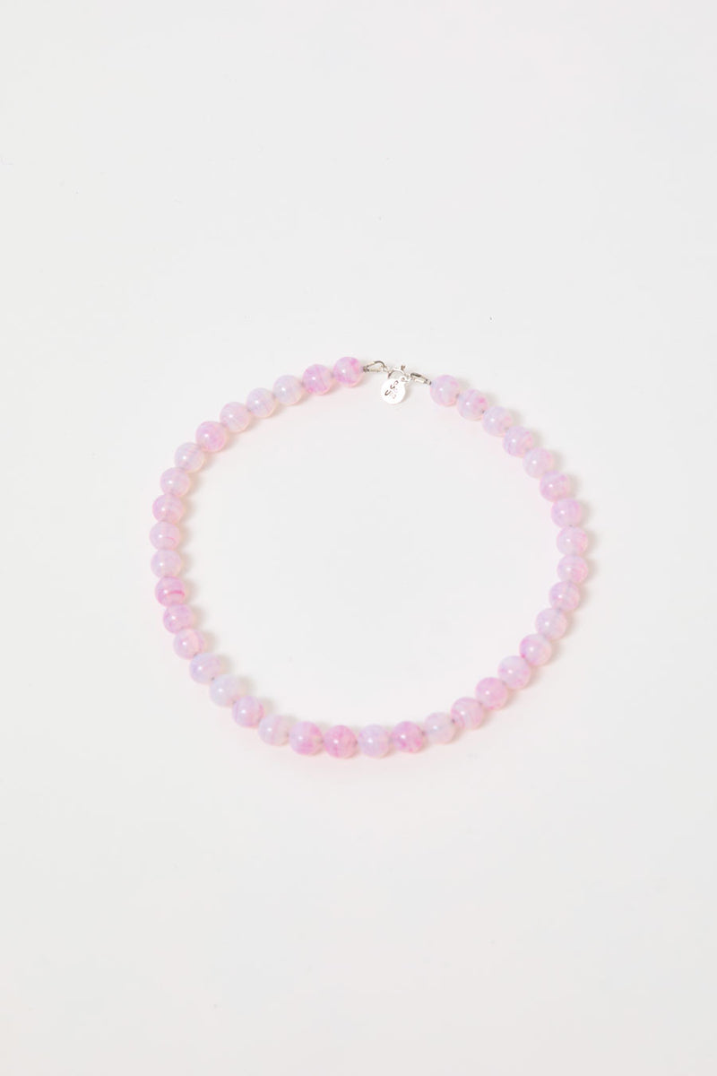 Sisi Joia Marie Necklace in Opaline Pink