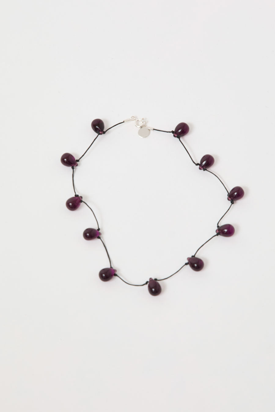 Sisi Joia Noué Necklace in Purple and Black