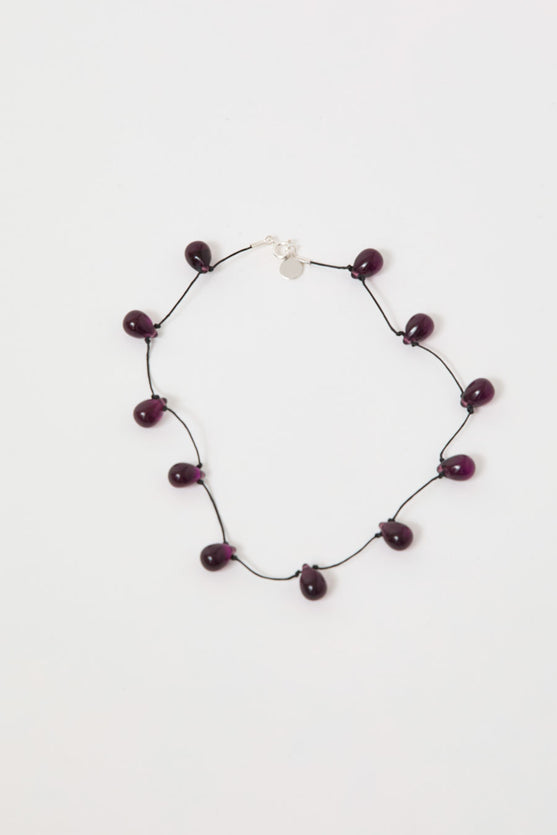 Sisi Joia Noué Necklace in Purple and Black – No.6 Store