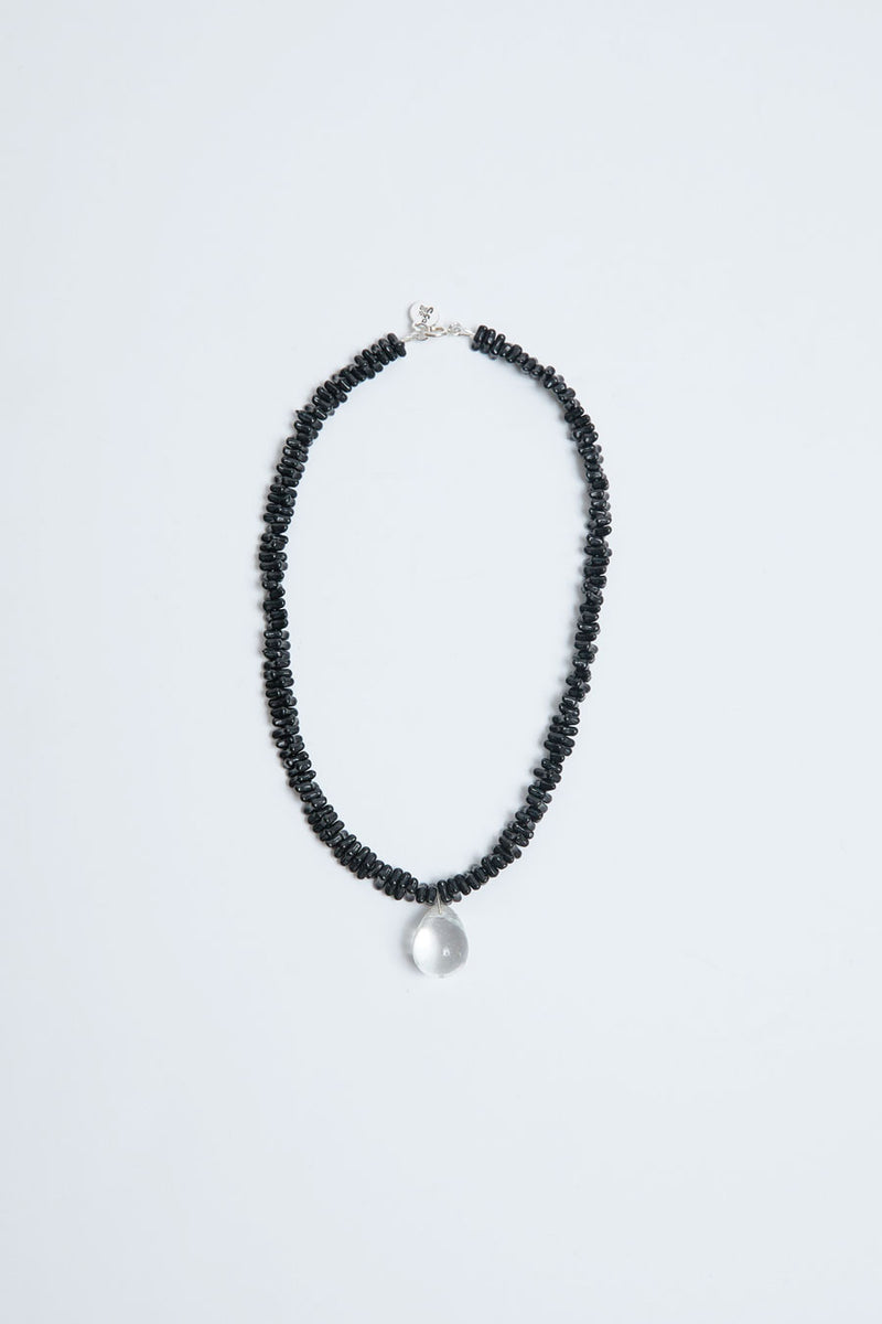 Sisi Joia Corail Necklace in Black / Clear