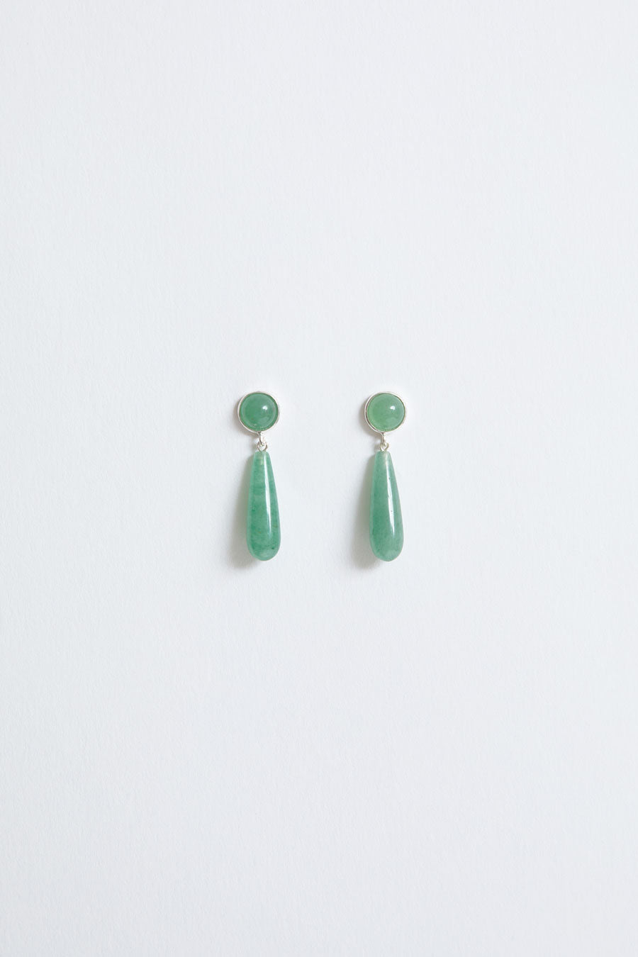 Sisi Joia Larme Earrings in Jade Green