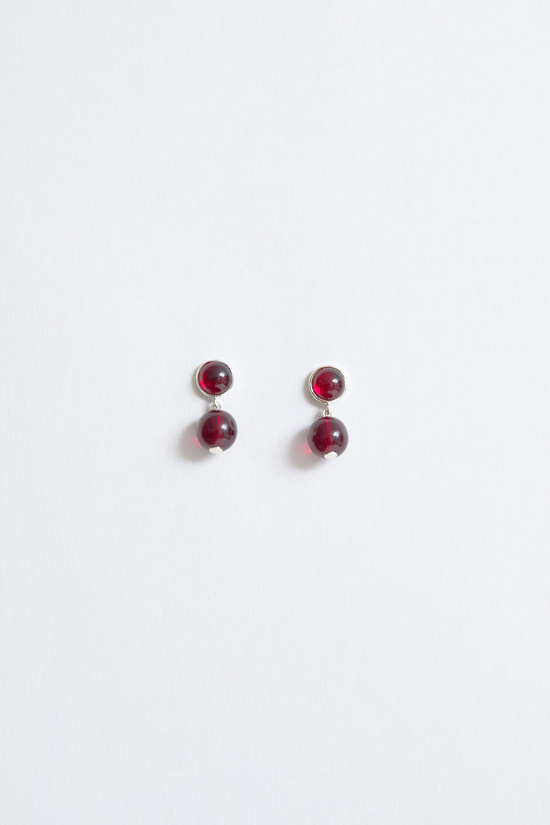 Sisi Joia Mate Earrings in Grenat