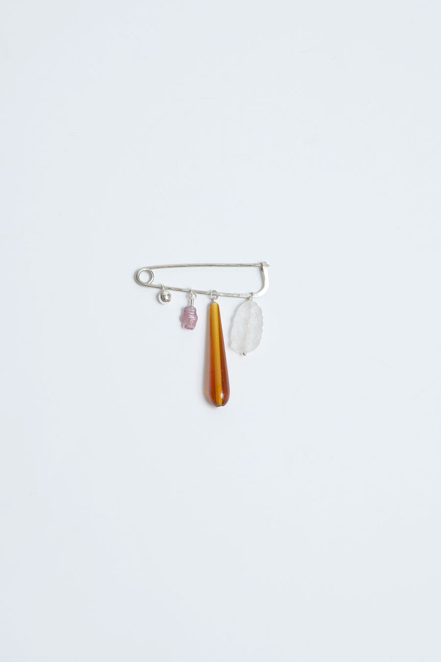Sisi Joia Pull Brooch in Amber / Frost / Opaline Lilac