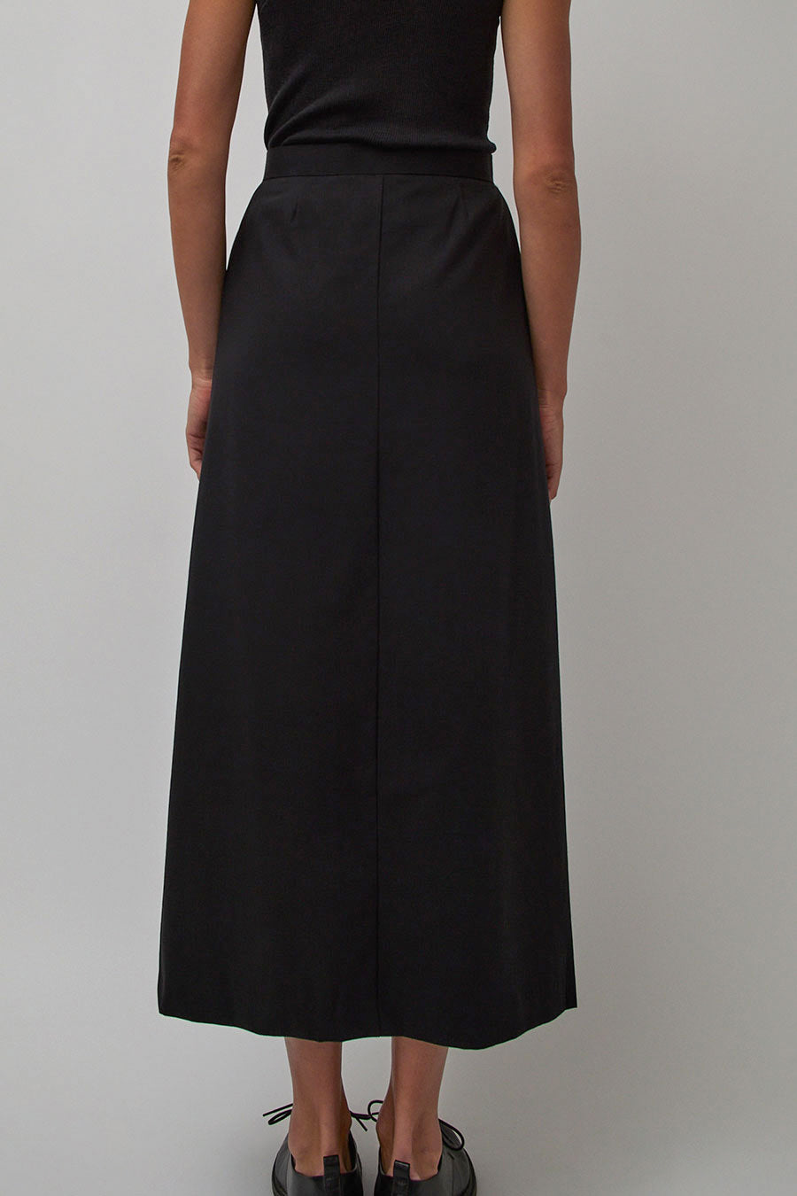 Solaqua The Clemence Skirt in Noir