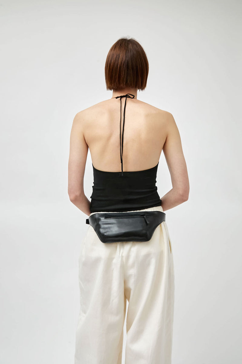 St. Agni Arc Belt Bag in Black
