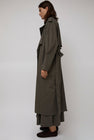 St. Agni Relaxed Trench in Khaki