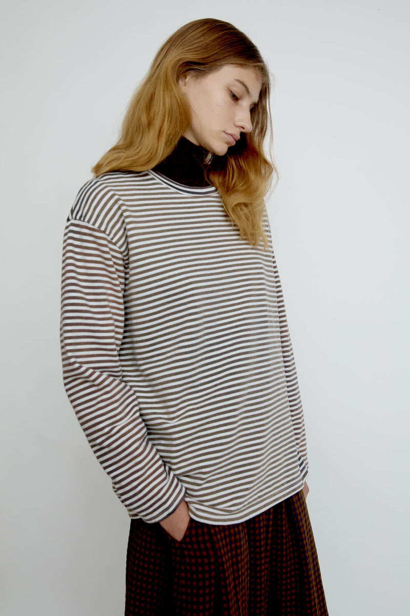 Sultan Wash Aged Sweat Marin in Used Craie