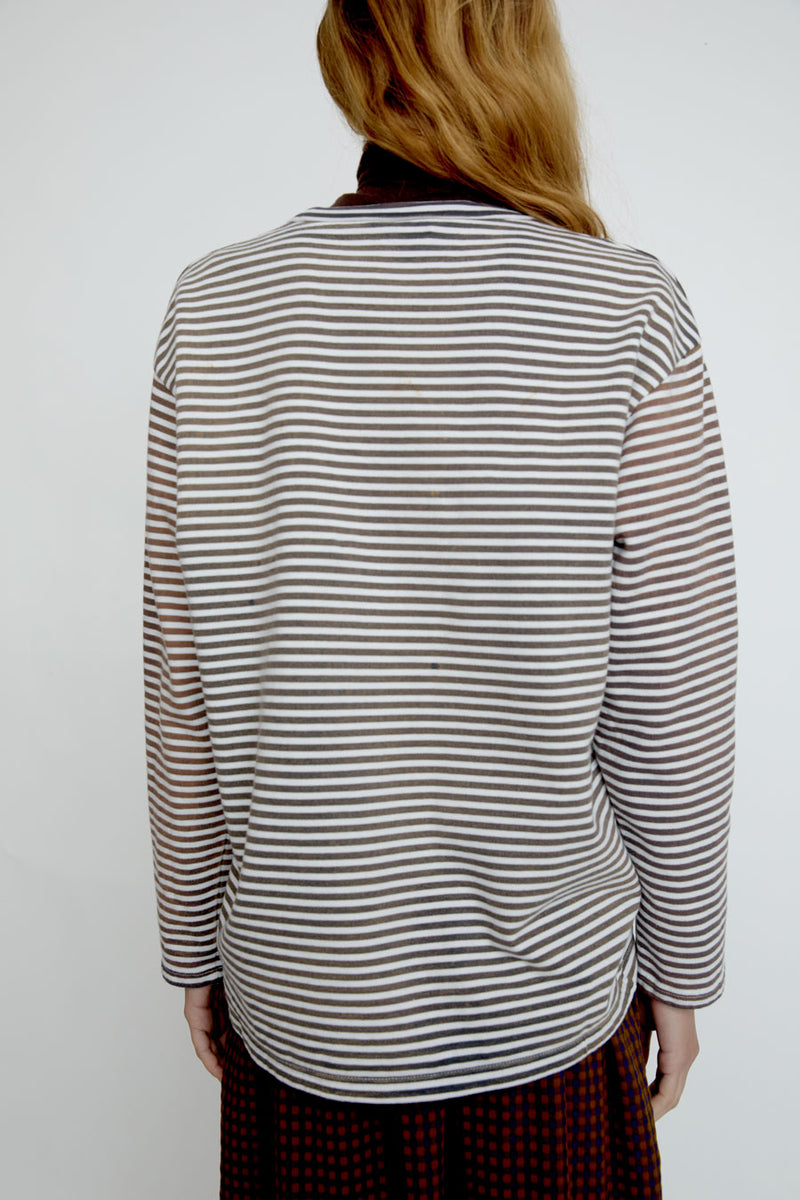 Sultan Wash Aged Sweat Marin in Used Craie