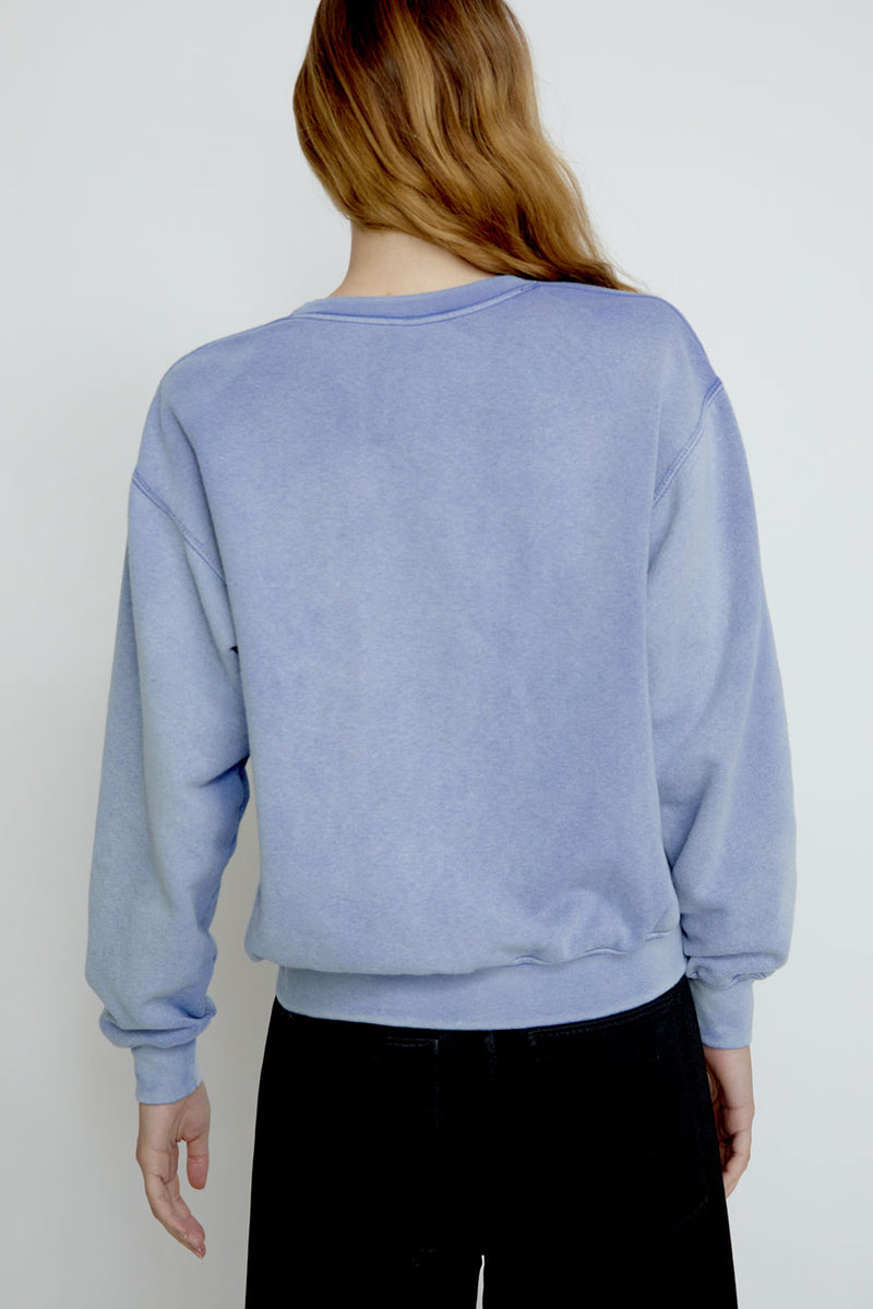 Sultan Wash Aged Sweatshirt in Bugatti