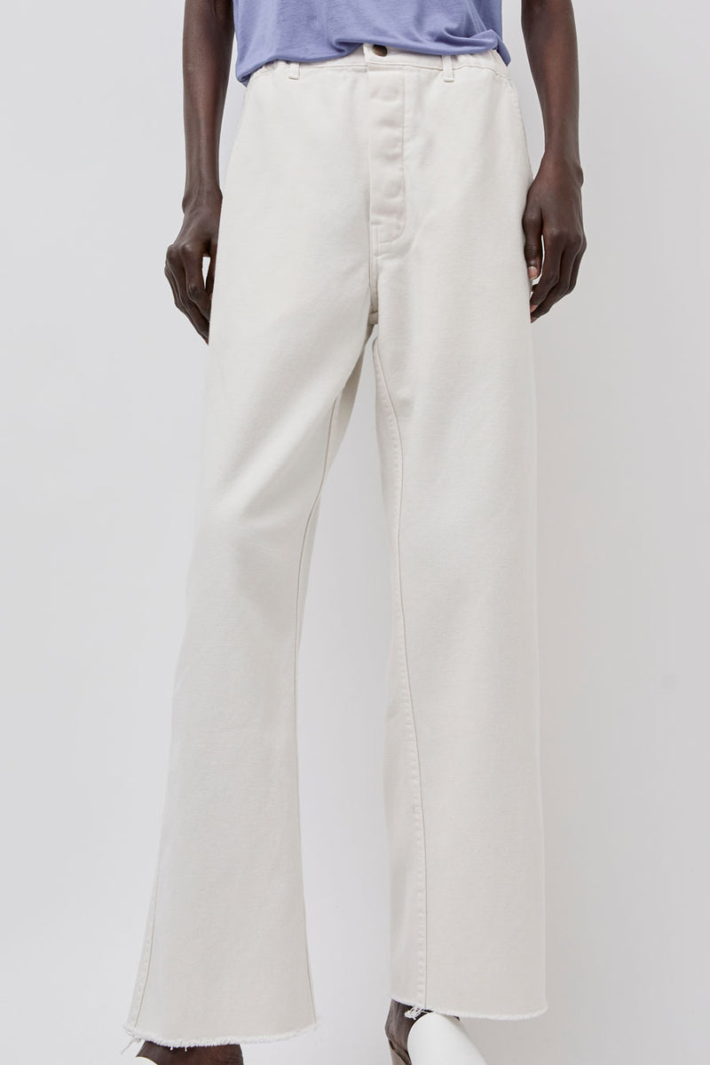 Sultan Wash Petit Baggy UK Pant in Ecru