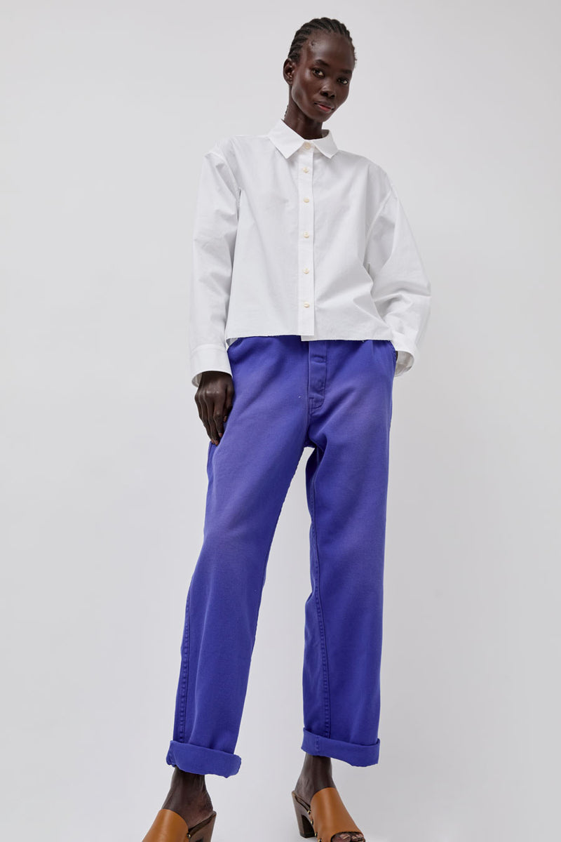 Sultan Wash Petit Baggy UK Pant in French Blue Rose