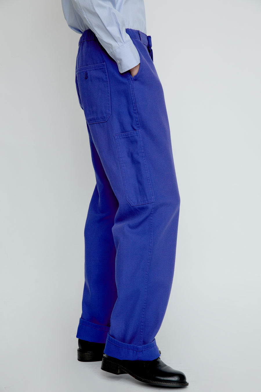 Sultan Wash Petit Baggy UK Pant in Ultra Bleach Bugatti