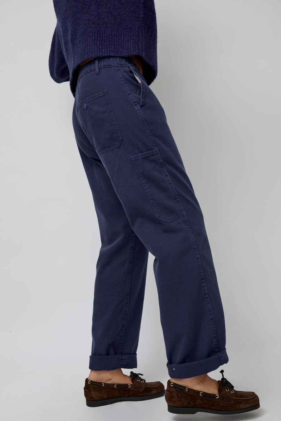 Sultan Wash Petit Baggy UK in Blue Brown