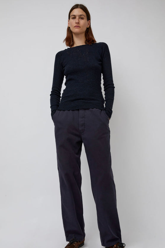 Sultan Wash Petit Baggy UK in Navy Black
