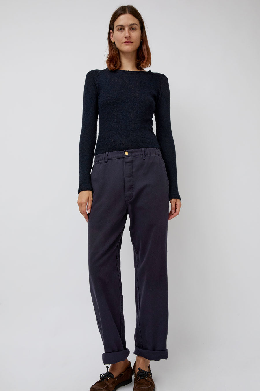 Sultan Wash Petit Baggy UK in Navy Black