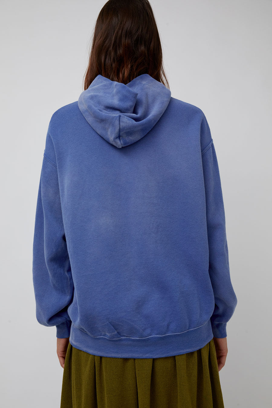 Sultan Wash Sunfade Hoodie in French Blue