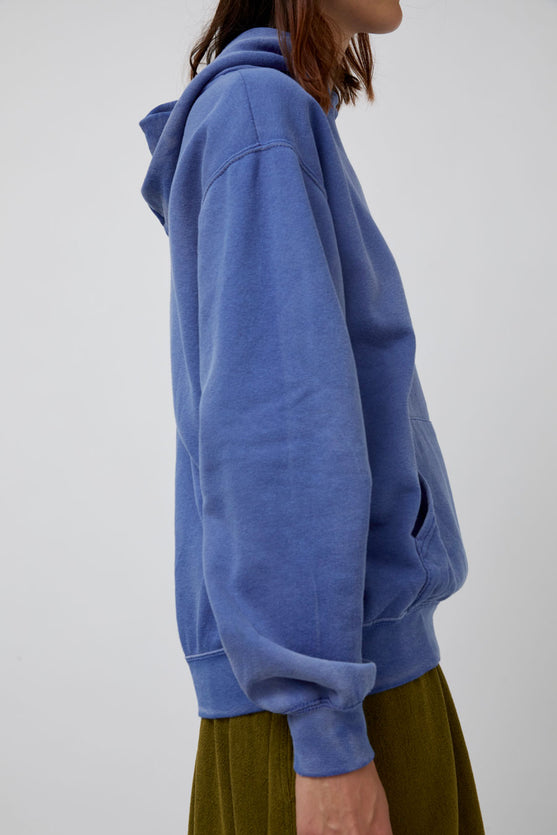 Sultan Wash Sunfade Hoodie in French Blue