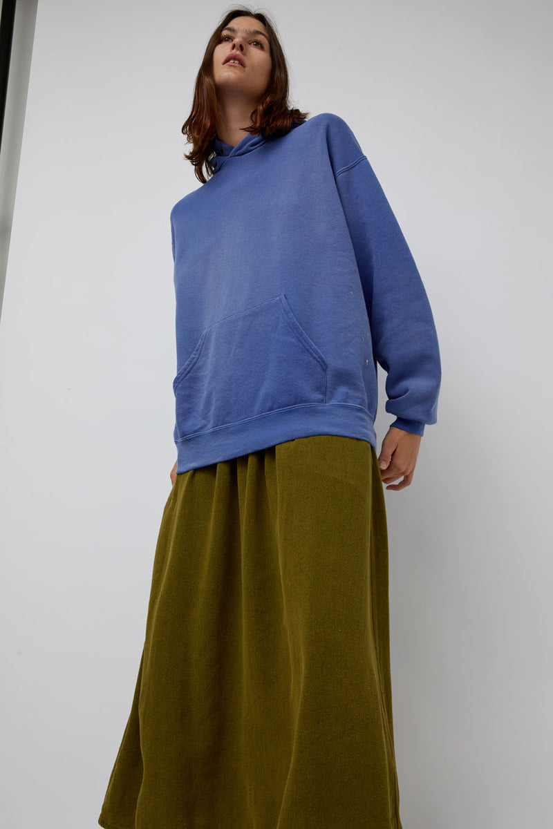 Sultan Wash Sunfade Hoodie in French Blue