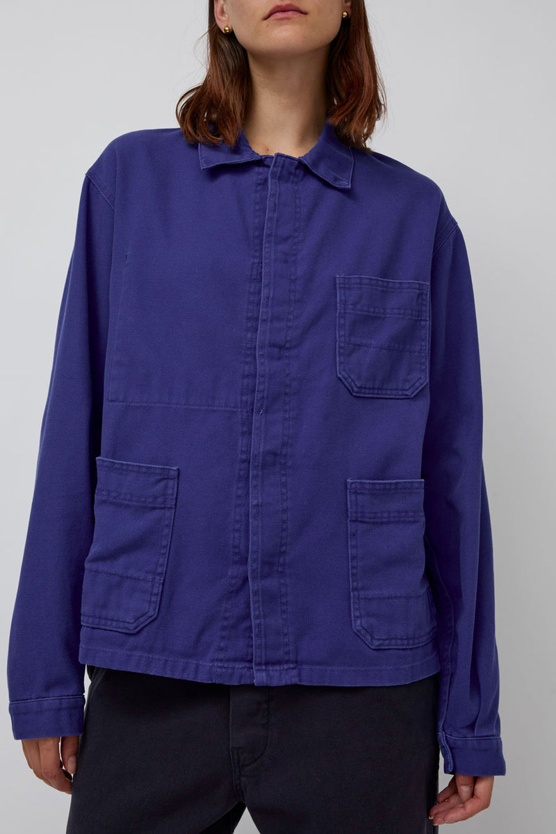 Sultan Wash Work Jacket UK in French Blue