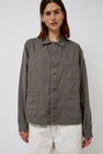 Sultan Wash Work Jacket UK in Gris Yellow