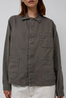 Sultan Wash Work Jacket UK in Gris Yellow